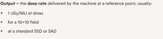 <p><span style="background-color: transparent;">&nbsp;&nbsp;&nbsp;&nbsp;A. output</span></p><p>this is literally the definition of output </p><p></p><p>the others are doses in the patient </p>