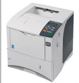<p>It is a printer that is hooked up to your computer network with a network cable or with a wireless networking adapter.have what is called a print server attached to them.</p>