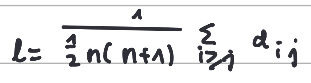 <p>What is &nbsp;the &nbsp;disadvantage &nbsp;of &nbsp;the &nbsp;expression &nbsp; &nbsp; &nbsp; &nbsp; &nbsp; &nbsp; &nbsp; &nbsp; &nbsp; &nbsp; &nbsp; &nbsp; &nbsp; &nbsp; &nbsp; &nbsp; &nbsp; &nbsp; &nbsp; &nbsp; &nbsp; &nbsp; &nbsp; &nbsp; &nbsp; &nbsp; &nbsp; &nbsp; &nbsp; &nbsp; &nbsp; &nbsp; &nbsp; &nbsp; &nbsp; &nbsp; &nbsp; &nbsp; &nbsp; &nbsp; &nbsp; &nbsp; &nbsp; &nbsp; &nbsp; &nbsp; &nbsp; &nbsp; &nbsp; &nbsp;for &nbsp;the &nbsp;average &nbsp;path &nbsp;length &nbsp;in &nbsp;a &nbsp;network? &nbsp; &nbsp; &nbsp;(1 &nbsp; sentence). &nbsp; Suggest &nbsp;an &nbsp;alternative &nbsp;expression &nbsp;avoiding &nbsp;this &nbsp;disadvantage!</p>