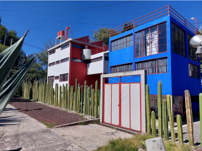 <p>Who designed the House and Studio of Diego Rivera?</p>