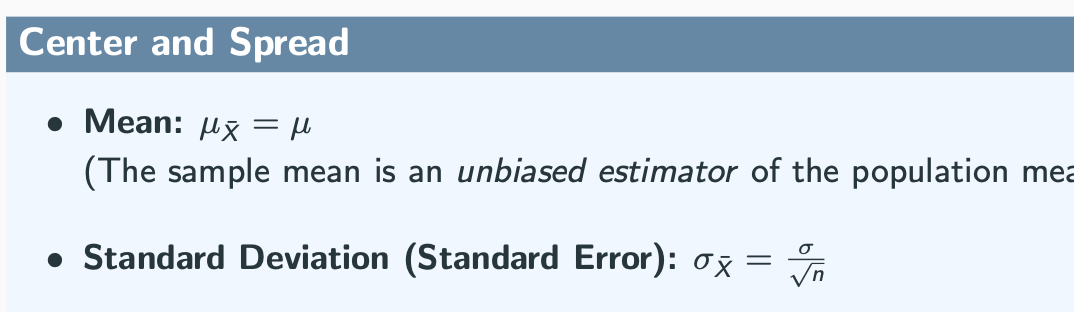 <p><strong>The C² Rule: </strong>To reduce the standard deviation by a factor of <em>C</em>, we must increase the sample size by a factor of </p>