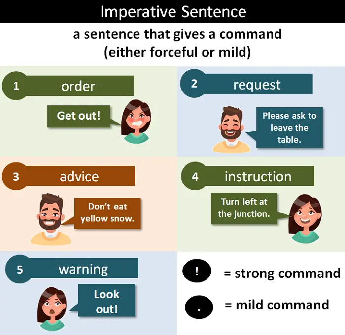 <p>Imperative Sentence</p>