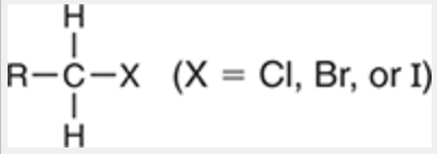 <p>Alkyl halides</p>