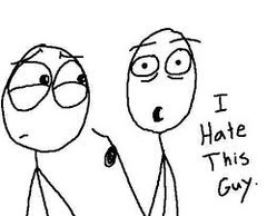 <p>feel intense dislike or disgust for.</p><ul><li><p>despise</p></li></ul><p></p>