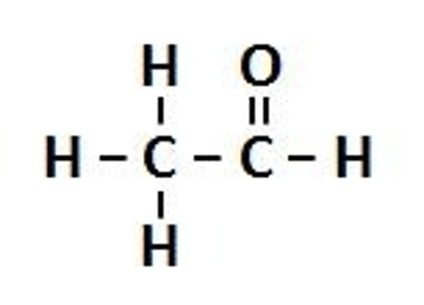 <p>carbonyl group bonded to hydrogen</p>