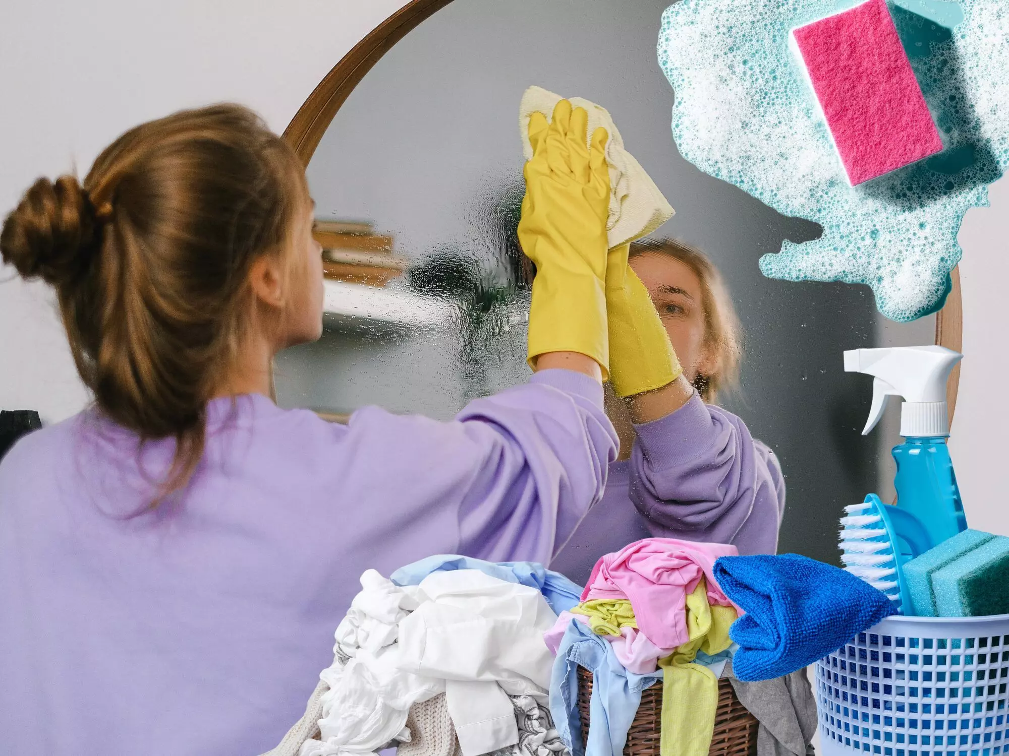 <p><strong>temizlemek, silmek</strong></p><p><strong>*****************************************************************************************</strong></p><p>Ich putze die Fenster.</p><p>Pencereleri siliyorum.</p>