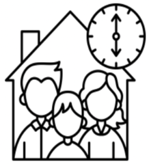 <p>to spend time with family</p>