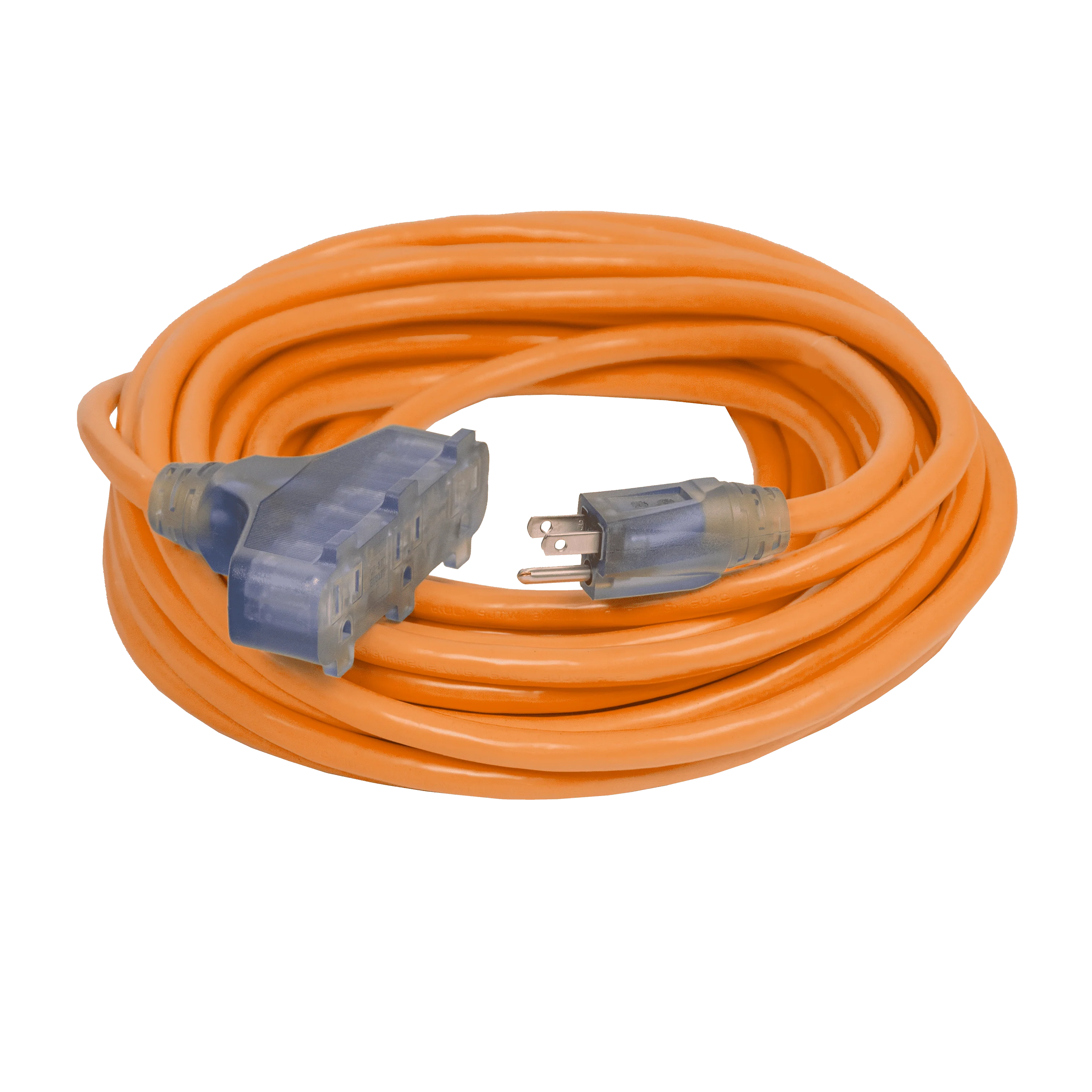 <p><span style="color: rgb(255, 254, 254);">Flexible insulated electrical cable with plug and receptacle ends, used to extend power supply from an outlet to portable tools or devices.</span></p>