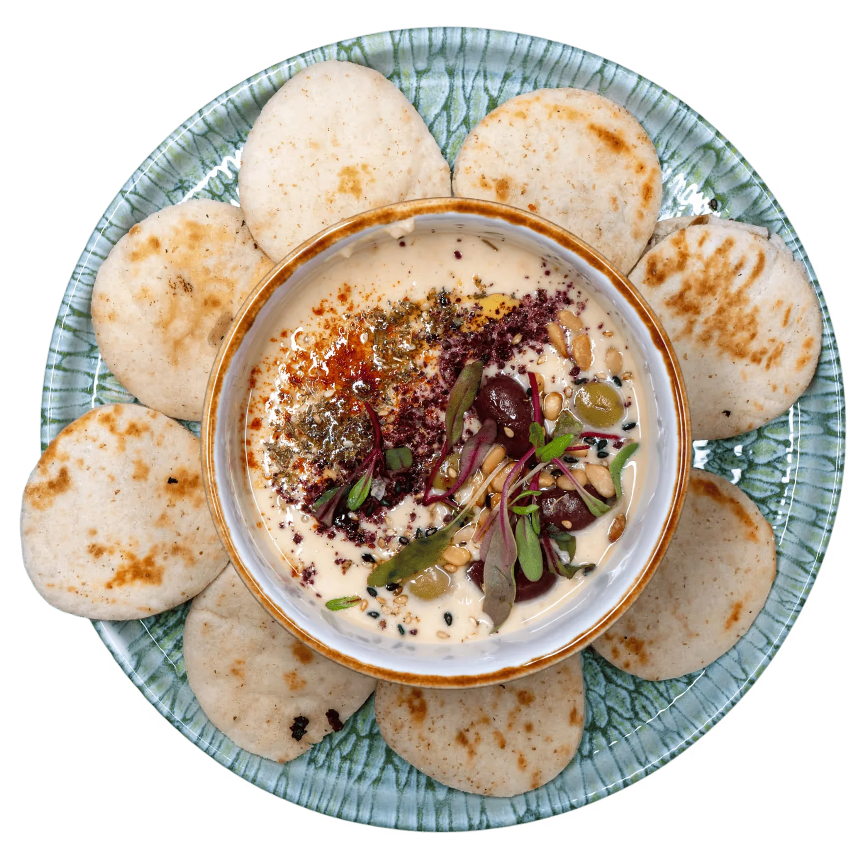 <p>LOADED HUMMUS</p>