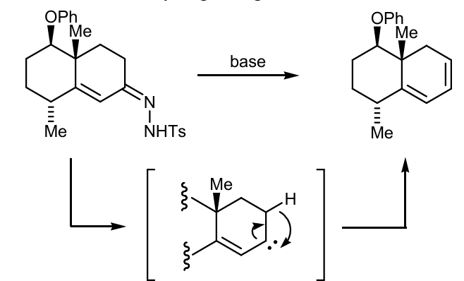 <p>double bond NNHTs, breaks to become carbene ( remember)</p>