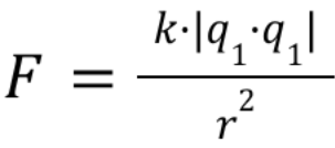 <ul><li><p><span style="background-color: transparent;">κ (kappa) is the proportionality constant (aka Coulomb’s constant or electrostatic constant) 8.99 x 10<sup>9</sup> N.m<sup>2</sup>/C<sup>2</sup></span></p></li><li><p><span style="background-color: transparent;">q<sub>1</sub> and q<sub>2</sub> are the charges of the ions (in Coulombs)</span></p></li><li><p><span style="background-color: transparent;">r<sup>2</sup> is the distance between the ions</span></p></li></ul><p></p>