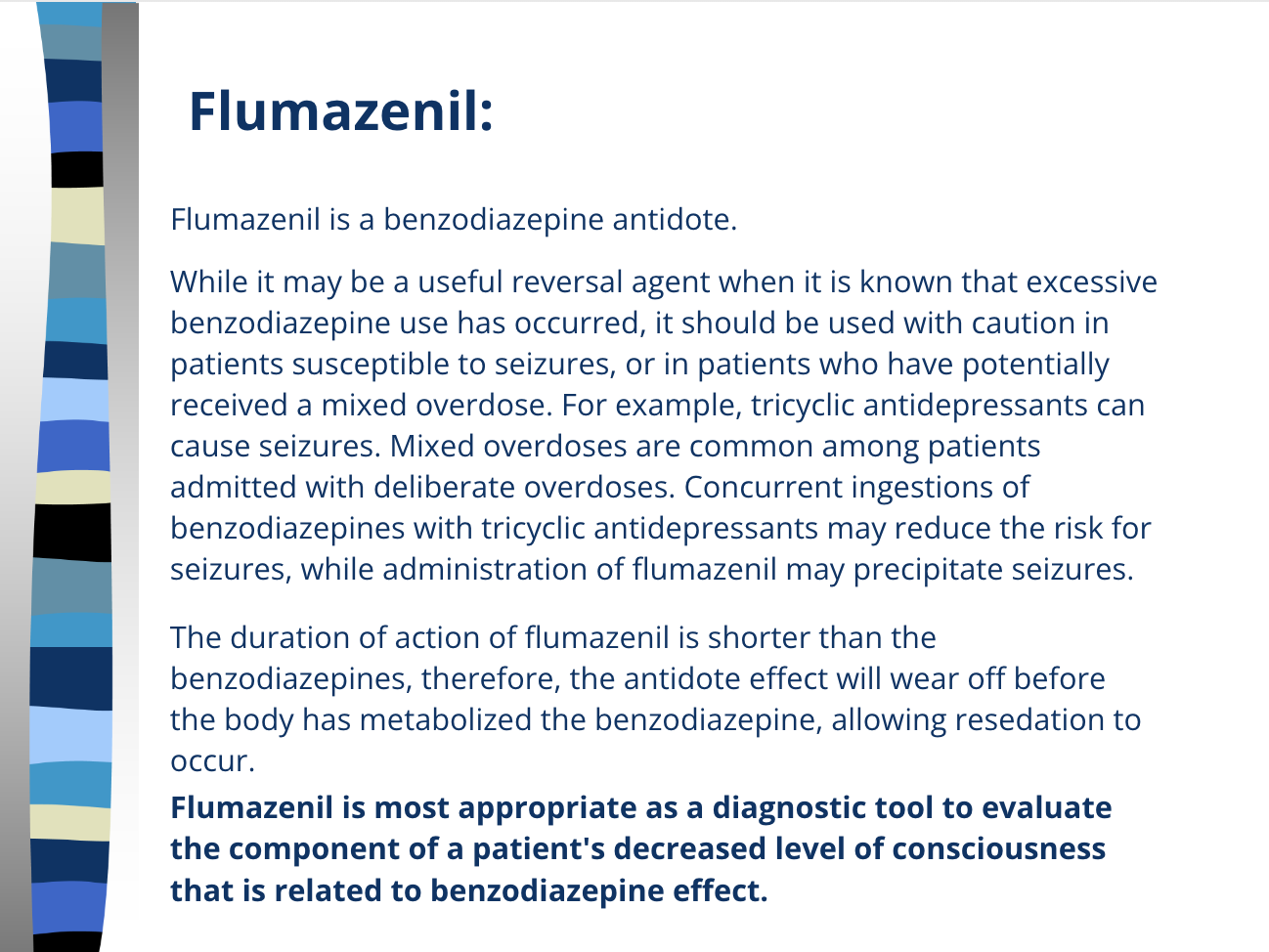 <p>Flumazenil </p>