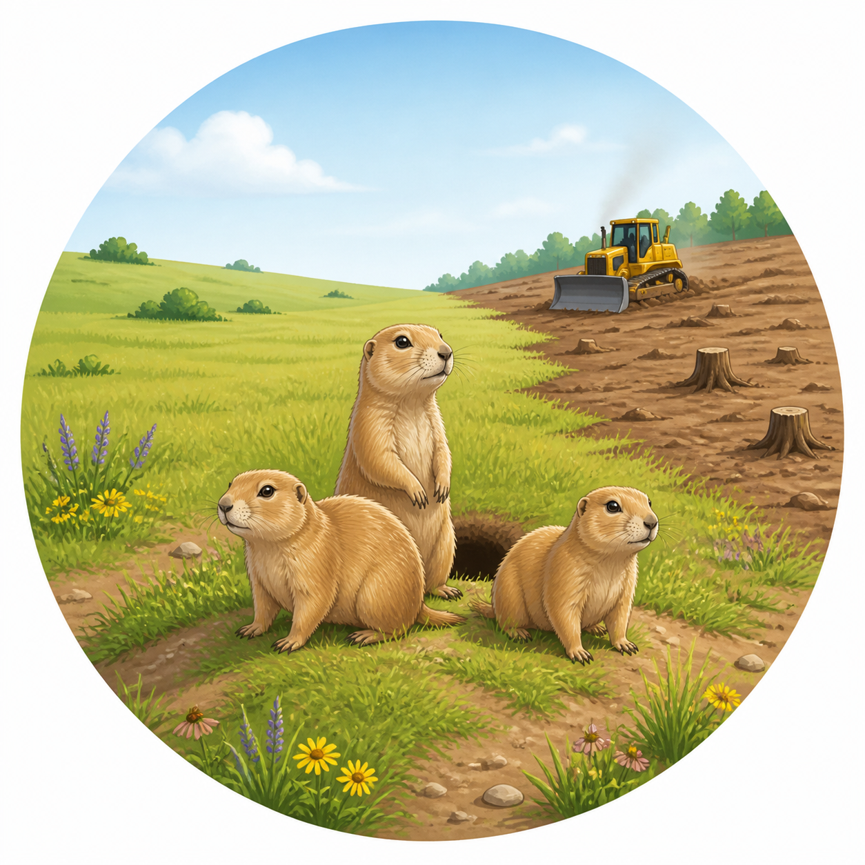 <p>A species with low numbers that could soon become endangered.</p>