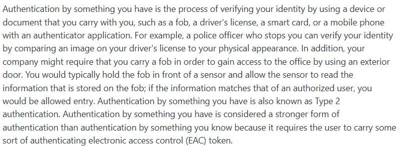 <p>your driver's license</p>