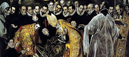 <p>What is "El entierro del Conde de Orgáz" about?</p>