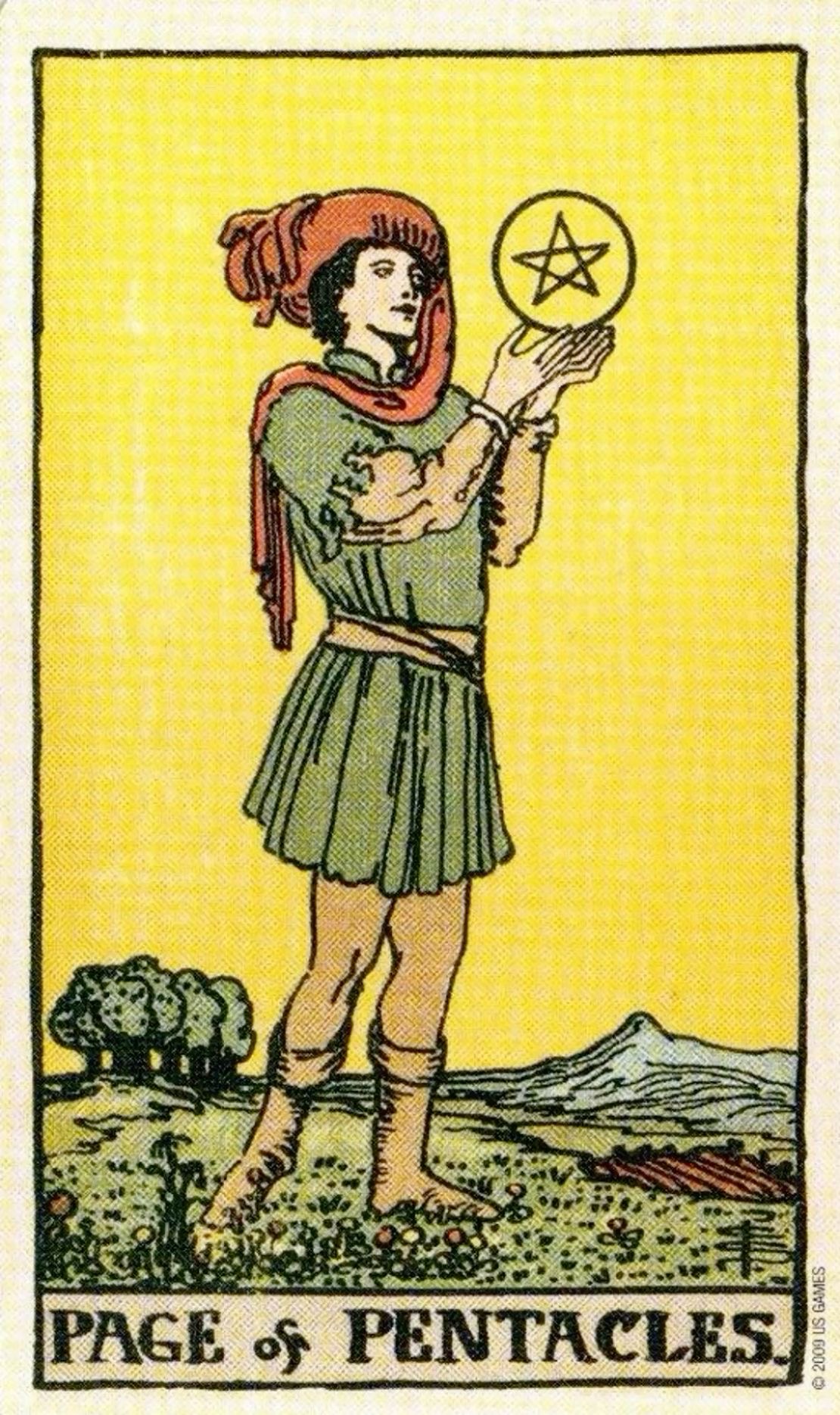 <p><span><span>PAGE OF PENTACLES</span></span></p>