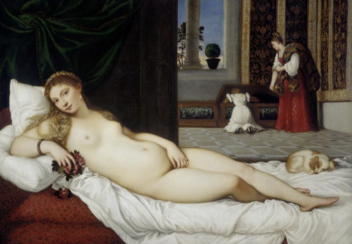 <p>Titian, Venus of Urbino</p>