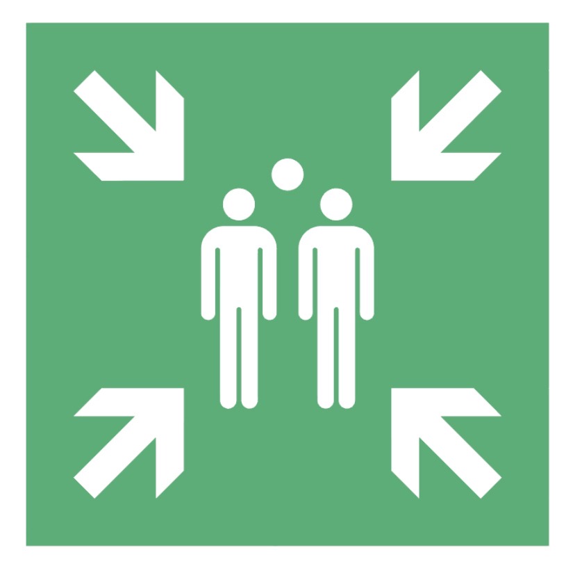 <p>Identify the original hazard and human behaviour intended after understanding this sign.</p>