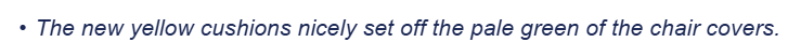 <p>Set off </p>