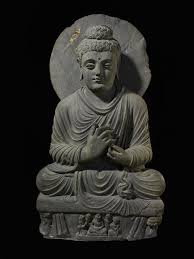 <p>Seated Buddha from Gandhara </p>