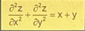 <p>the unknown function depends on two or more independent variables</p>