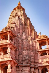 <p>Many Hindu temples symbolize sacred mountains because:</p>