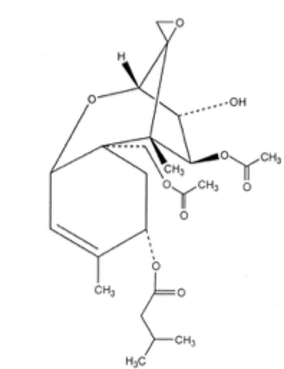 <p>T-2 toxin {Non macro cyclic}</p>