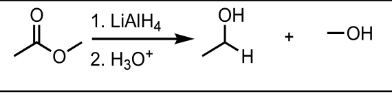 <p>Will turn the ester into a primary alcohol </p>
