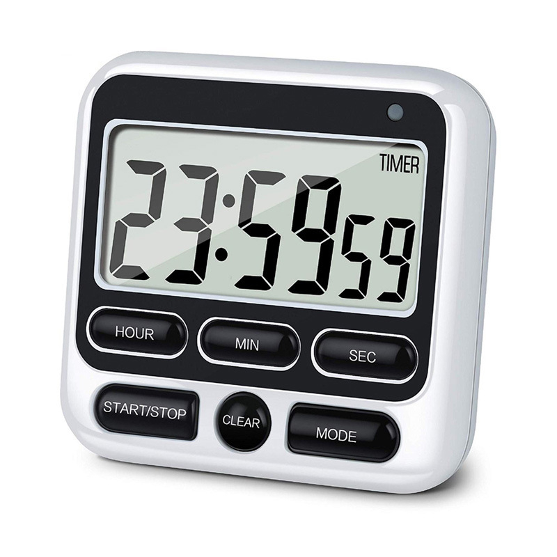 <p>This measuring device is used to monitor the length of time required for cooking or food preparation.</p>
