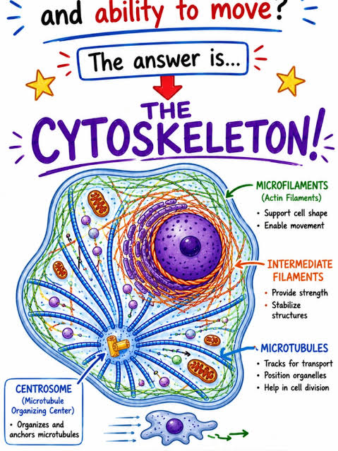 <p>Cytoskeleton</p>