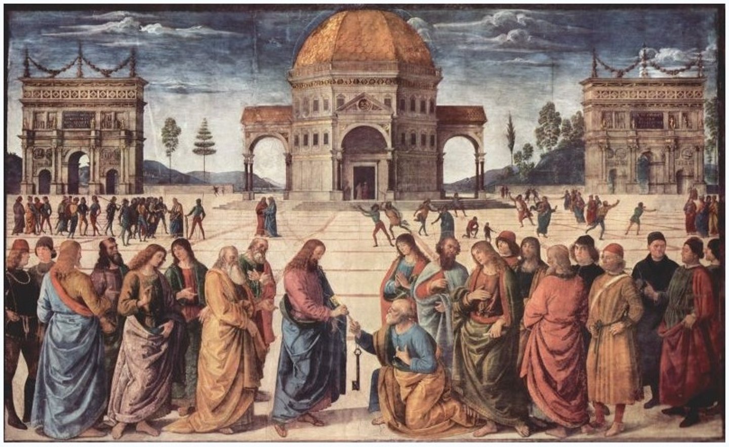 <p>- Italian Renaissance painter</p><p>- brought Renaissance to Rome</p><p>- Sistine Chapel (1481-82): fresco, perspective</p>