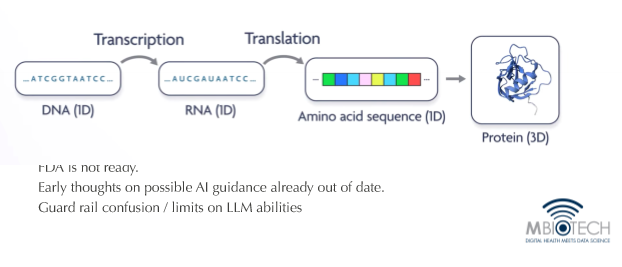 <p>● Challenge: Amino acid sequence and protein</p><p>○ How does the amino acid sequence give rise to 3d structure of protein?</p><p>○ Practical POV: DNA is relevant in its capacity to produce proteins</p><p><span>■ Proteins is the endgame</span></p><p><span>■ No point in discussing DNA if it does not affect proteins in any way</span></p><p>○ Better understand amino acid sequence</p><p><span>■ To create new 3d structures of proteins and modify existing 3d structures of proteins (a lot of work and expensive)</span></p><p>○ Protein reconstruction and development is nowhere near as easy as sequencing DNA</p><p>○ We need to understand this transition better</p>