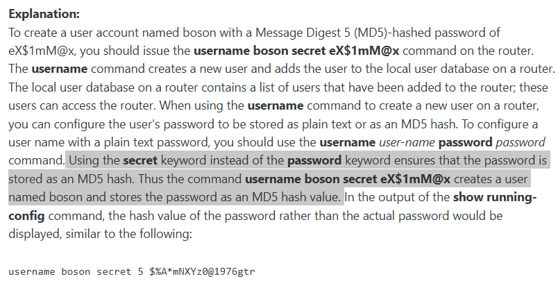 <p>username boson secret eX$1mM@x</p>