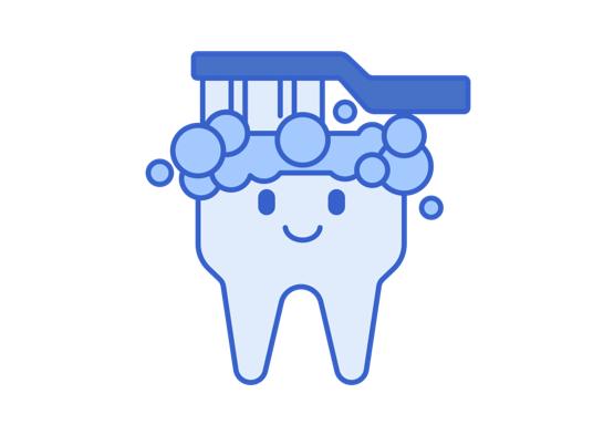 <p>to brush teeth</p>