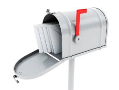 <p>the mailbox, the mailboxes</p>