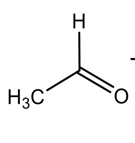 <p>acetaldehyde</p>
