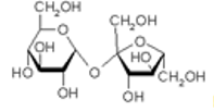 <p>Bestaat uit fructose en glucose en is een belangrijke voedingsbron van groenten en fruit</p>