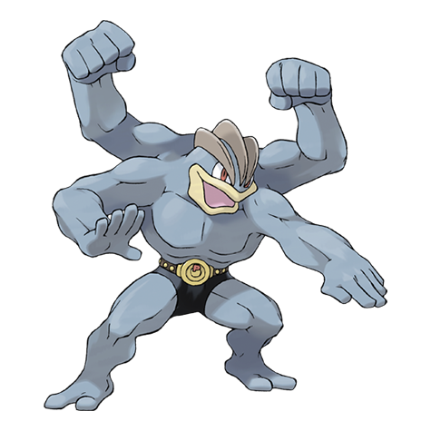 <p>What type is Machamp?</p>