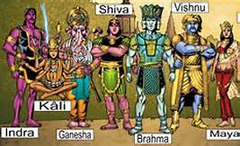 <p>religion with more than one god</p>