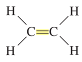 <p>include double bonds between C (120<sup>o</sup> bond angles)</p>