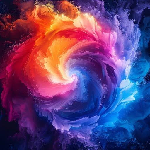 <p>Vibrant (adj)</p>