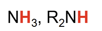 <p>Neutral Nitrogen (Amines) Acid pKa value and conjugate bases?</p>