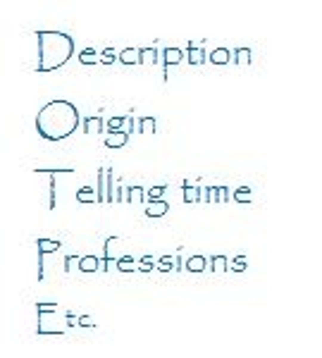 <p>to be (to describe)</p>