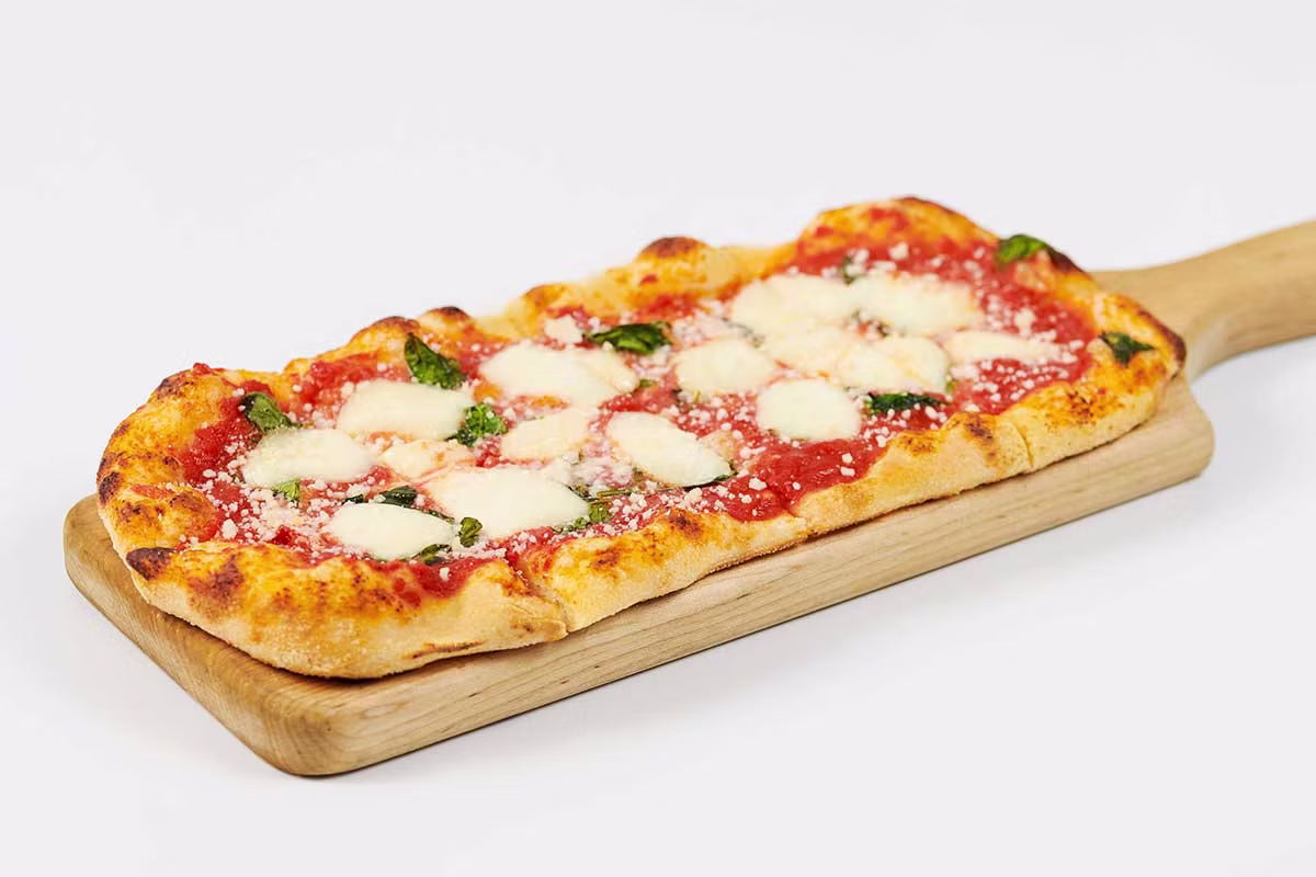 <p>Margherita Flatbread</p>