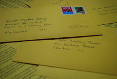 <p>the letter</p>