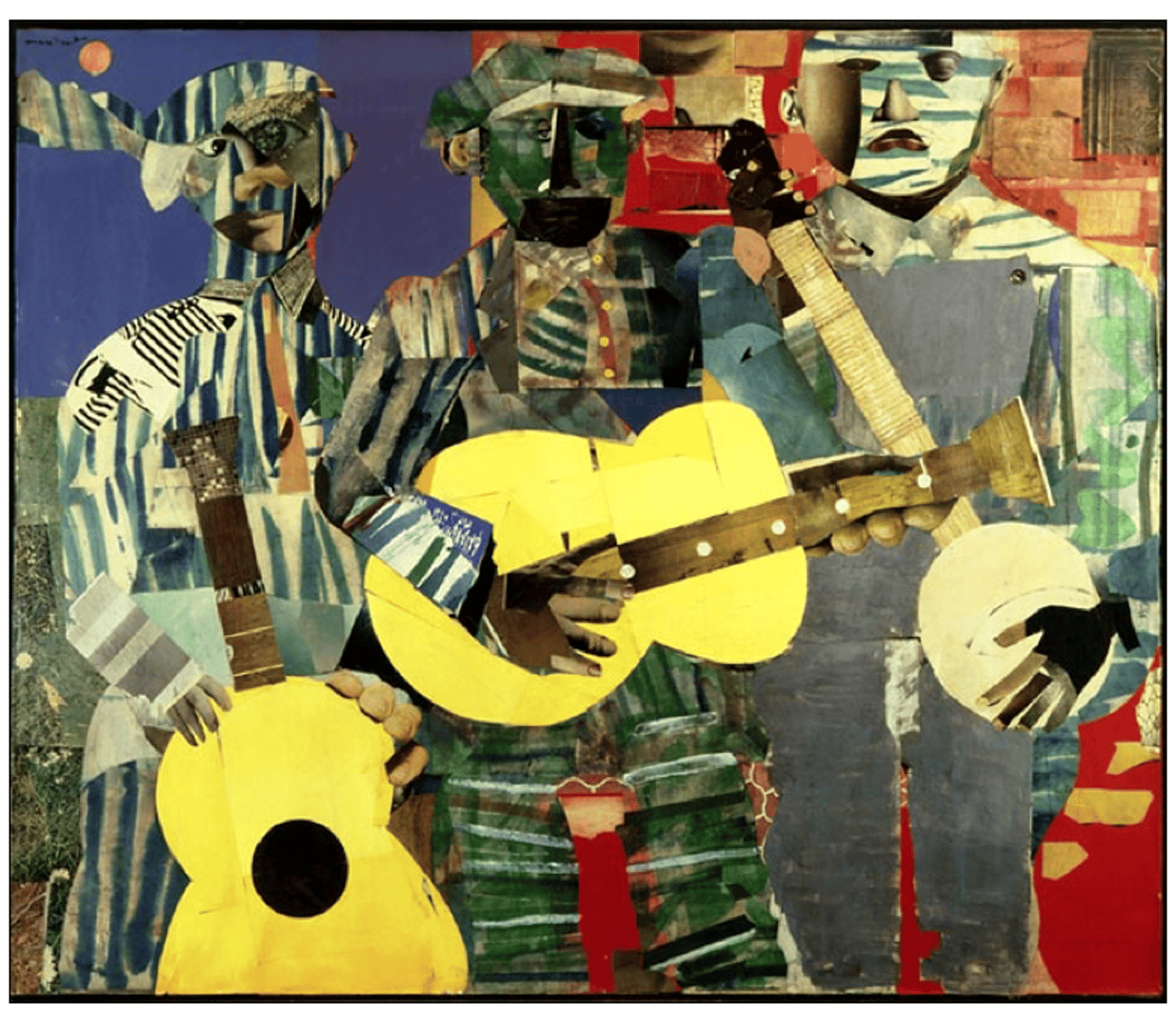 <p>- artist inspired by the Harlem Renaissance</p>
