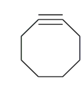 <p>energy + orbitals of cyclooctyne</p>
