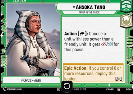 <p>Sideboarding Ahsoka Blue</p>