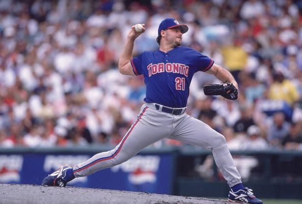 <p>SP Roger Clemens (TOR) (4th of career, 1st w/ Blue Jays)</p>