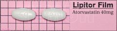 <p>Atorvastatin </p><p>HMG-CoA reductase inhibitor / Statin </p><p>Hyperlipidemia</p>